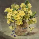 A jar of Spring Flowers - Motiv A6