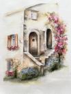 French flowered house_1 - A5 Motiv