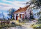 Little House and chicks - A5 Motiv