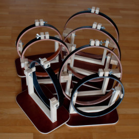 Broderiram 30 cm i diameter